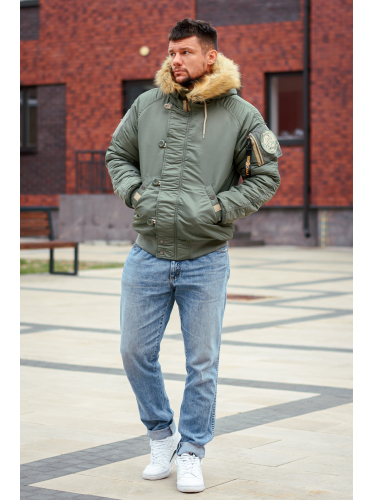 Куртка Аляска Military 2024 N-2B Olive Green | Nord Denali