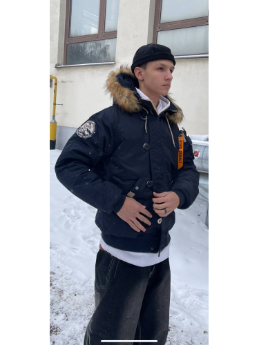 Куртка Аляска Military 2024 N-2B Ink/Ink | Nord Denali