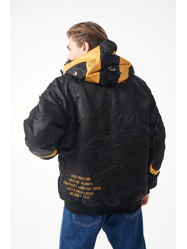 Куртка Аляска N2B INSTRUCTOR Black/Orange | Nord Denali