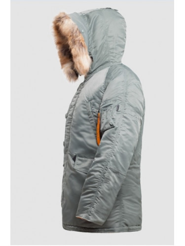 Куртка Аляска TIGHT HUSKY ll OLIVE/ORANGE | Apolloget