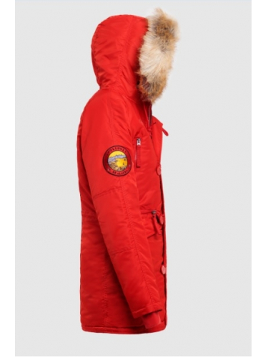 Куртка Аляска женская WMN Burgundy/ Red | Apolloget