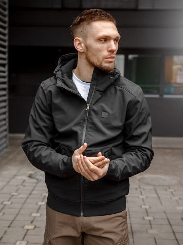 Куртка Ashore softshell 30102 Black | Vintage Industries