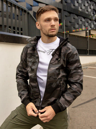 Куртка Ashore softshell 30102 Dark camo | Vintage Industries