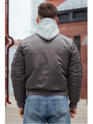 Куртка бомбер D-tec SP-04 Grey | Army Stroll