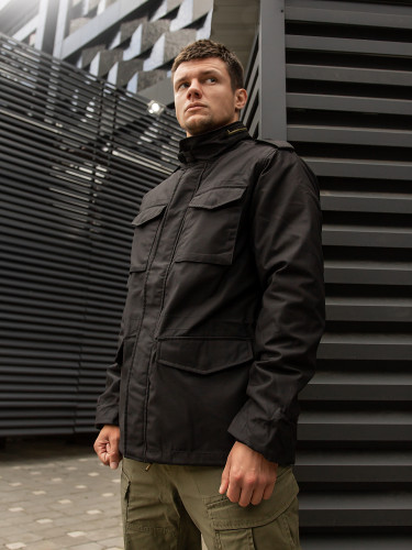 Куртка Capper parka 2204 Black | Vintage Industries