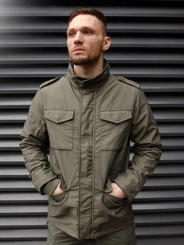 Куртка Capper parka 2204 Olive | Vintage Industries