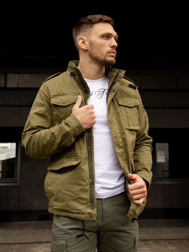 Куртка Madison jacket 25117 Olive Sage | Vintage Industries