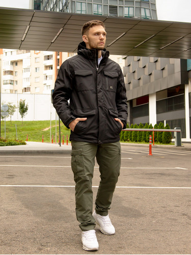 Куртка Marc parka 30106 Black | Vintage Industries