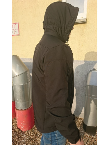 Куртка Оперативник SOFTSHELL Черный | Grizzly