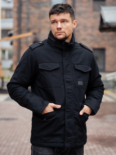 Куртка Orton M65 padded 2221 black | Vintage Industries