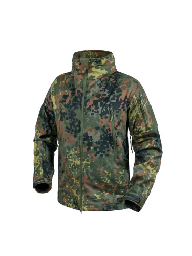 Куртка Softshell Gunfighter Flecktarn | Helikon-Tex