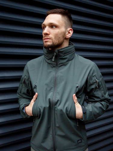 Куртка Softshell Gunfighter Foliage Green | Helikon-Tex