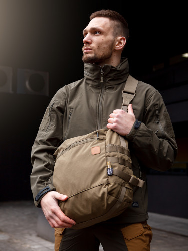 Куртка Softshell Gunfighter Taiga Green | Helikon-Tex