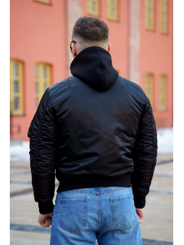 Куртка бомбер D-tec SP-04 Black | Army Stroll