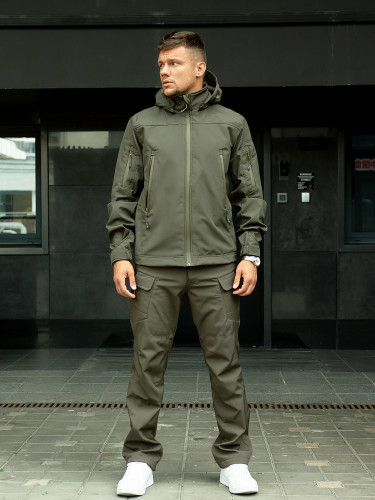 Куртка Urban Softshell Taiga Green | TACTICAL STROLL