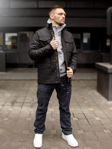 Куртка US Fieldjacket m65 Black | Surplus