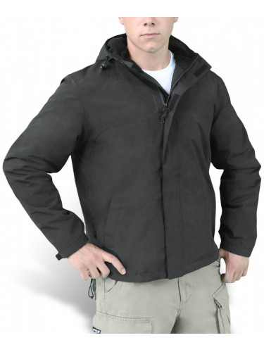 Куртка Zipper Windbreaker Black | Surplus