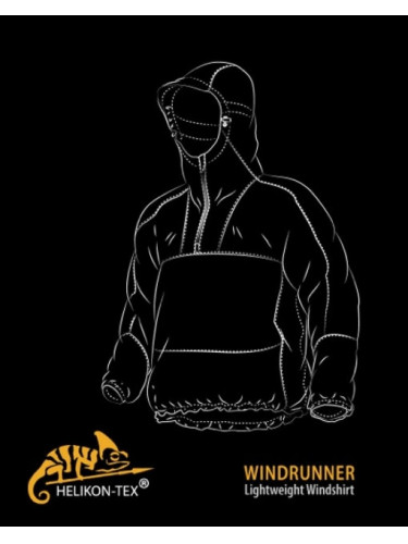 Куртка-ветровка Windrunner Camogrom | Helikon-Tex