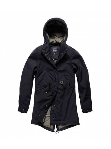 Куртка женская Britt ladies parka 25304 Midnight | Vintage Industries