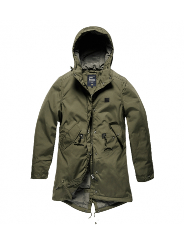 Куртка женская Britt ladies parka 25304 Olive Drab | Vintage Industries