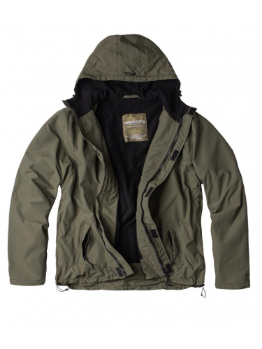 Куртка Zipper Windbreaker Oliv | Surplus