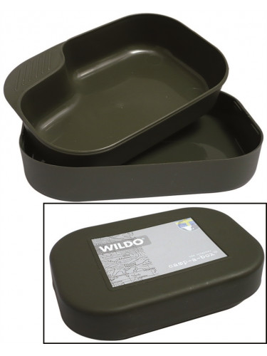 Набор посуды 2 предмета CAMP-A-BOX Olive | WILDO