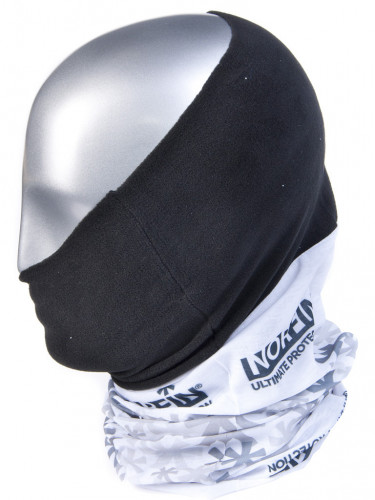 Многофункциональный головной убор с флисом Norfin White/Grey AM-6504 | Norfin