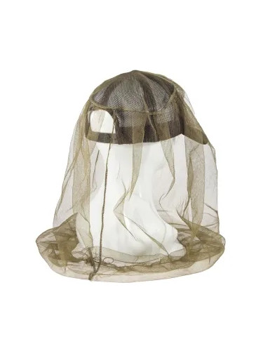 Накомарник на резиновой утяжке с фиксатором PF-MG-06 зеленый | Следопыт