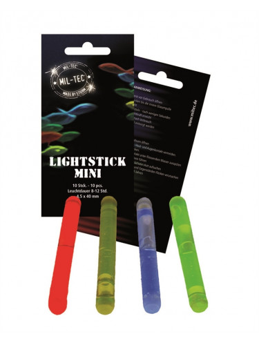 Неоновые палочки 4 см Желтый | Mil-tec