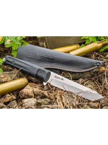 Нож Aggressor 420HC Stonewash | Kizlyar Supreme