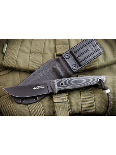 Нож Nikki AUS-8 Black Titanium | Kizlyar Supreme