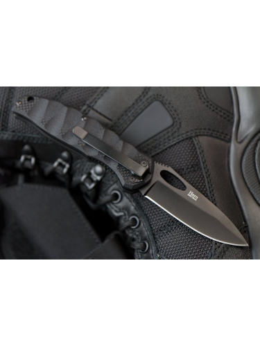 Нож складной Hero 440C Black | Kizlyar Supreme