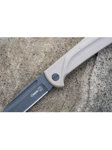 Нож складной Скаут Вороненный | Кизляр