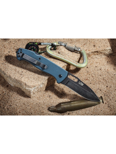 Нож Ute 440C BlackWash Blue-Gray | Kizlyar Supreme