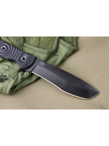 Нож Vendetta AUS-8 Black Titanium | Kizlyar Supreme
