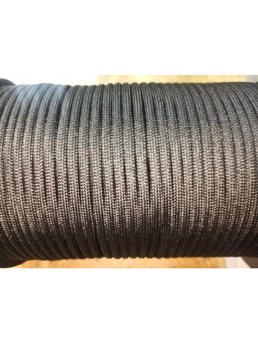 Паракорд №28 Черный - 4мм | МегаКорд