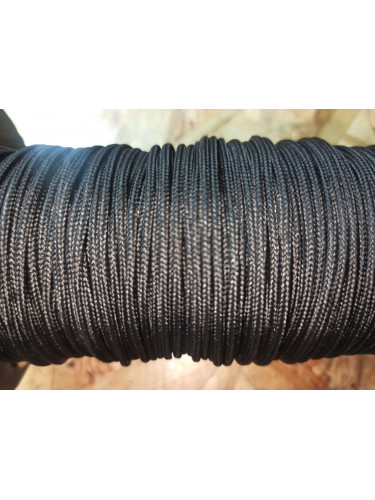 Паракорд №59 Черный - 2мм | МегаКорд