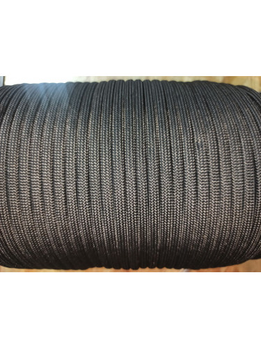 Паракорд №70 Черный - 6мм | МегаКорд
