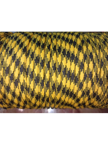 Паракорд №13 Черно-желтый - 4мм | МегаКорд