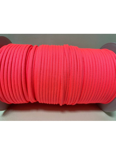 Паракорд №40 Неон розовый - 4мм | МегаКорд