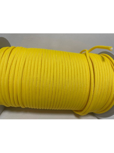 Паракорд №6 Желтый - 4мм | МегаКорд