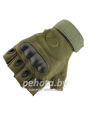 Перчатки тактические беспалые Olive | Oakley