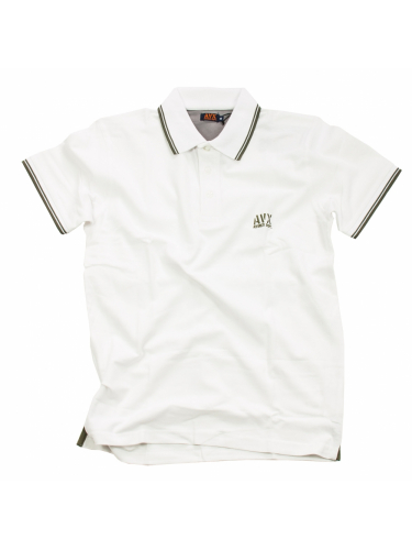 Поло Piquè Bianco AX0018 | AVX Avirex Dept