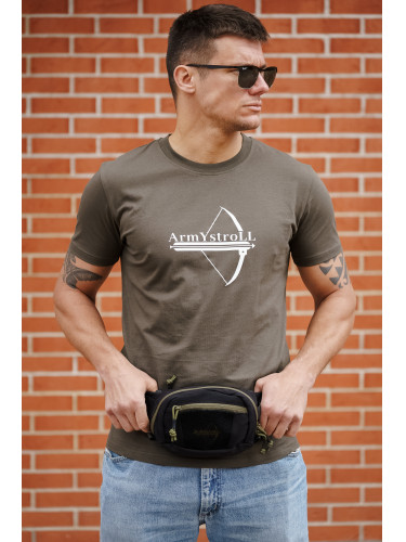 Поясная сумка Possum Black/Olive Green | Army stroll