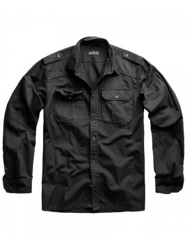 Рубашка 1/1 М65 Basic Shirt Black | Surplus