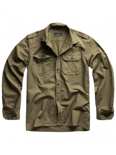 Рубашка 1/1 М65 Basic Shirt Olive | Surplus