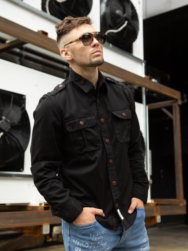 Рубашка 270 Black | Abercrombie & Fitch