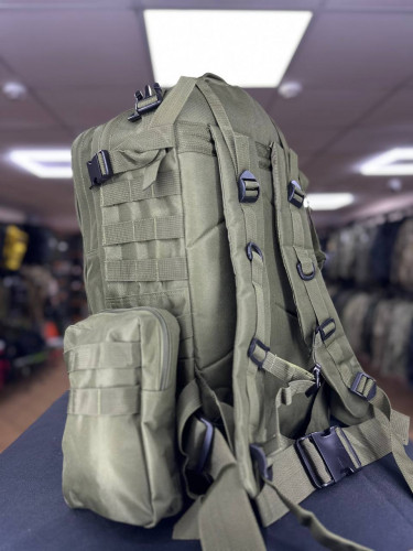 Рюкзак Тактический BL002 с разгрузкой Green 55L | Lupu Gear