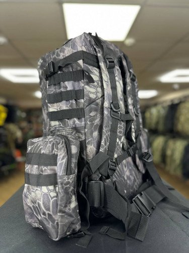 Рюкзак Тактический BL002 с разгрузкой Phyton Black 55L | Lupu Gear