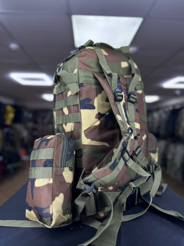 Рюкзак Тактический BL002 с разгрузкой Woodland 55L | Lupu Gear
